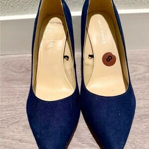 Marc Fisher Women's Dark Blue Heels